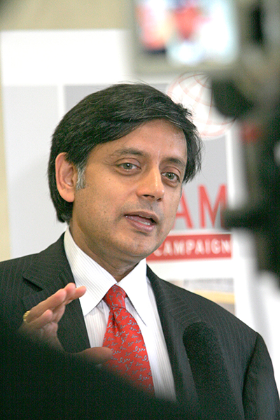 Schirmherr der LitCam Konferenzen: Shashi Tharoor
